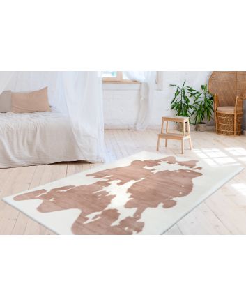 Rabbit Animal 500 Taupe / Weiss