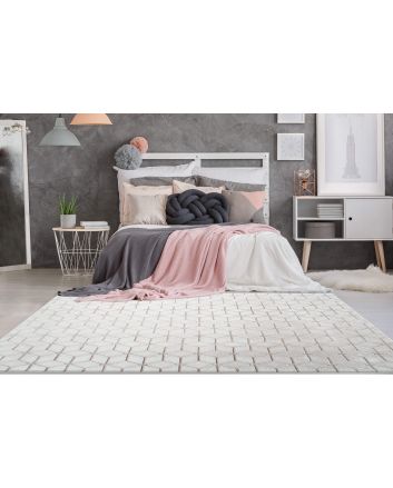 Vivica 125 Weiss / Taupe